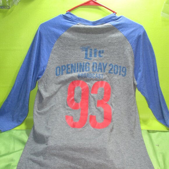 93 WXRT RADIO T-SHIRT SIZE M 93.1 W XRT Chicago Radio Blue Vintage Style RARE!!! - Picture 4 of 5